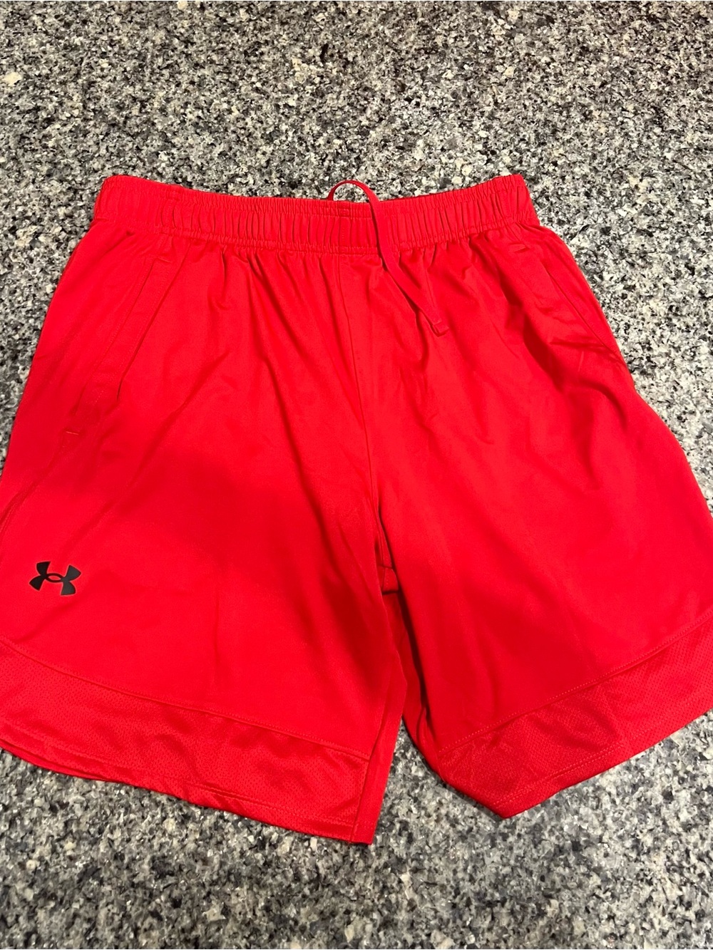 Under Armour Red Men’s Athletic Shorts Size L